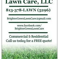 Brighter Green Lawn Care Logo