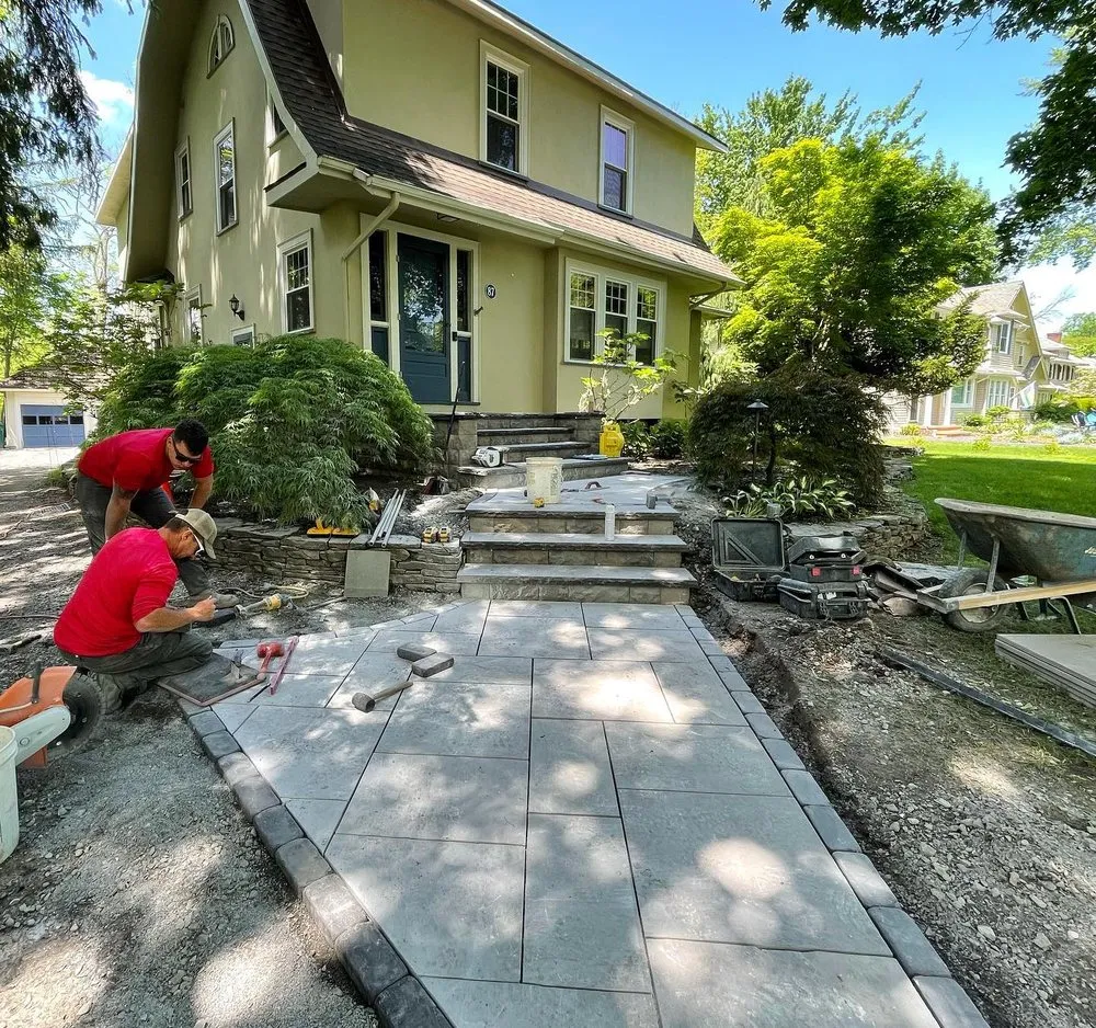Professional lawn mowing service experts serving West Henrietta, NY - Brighton Landscape Service