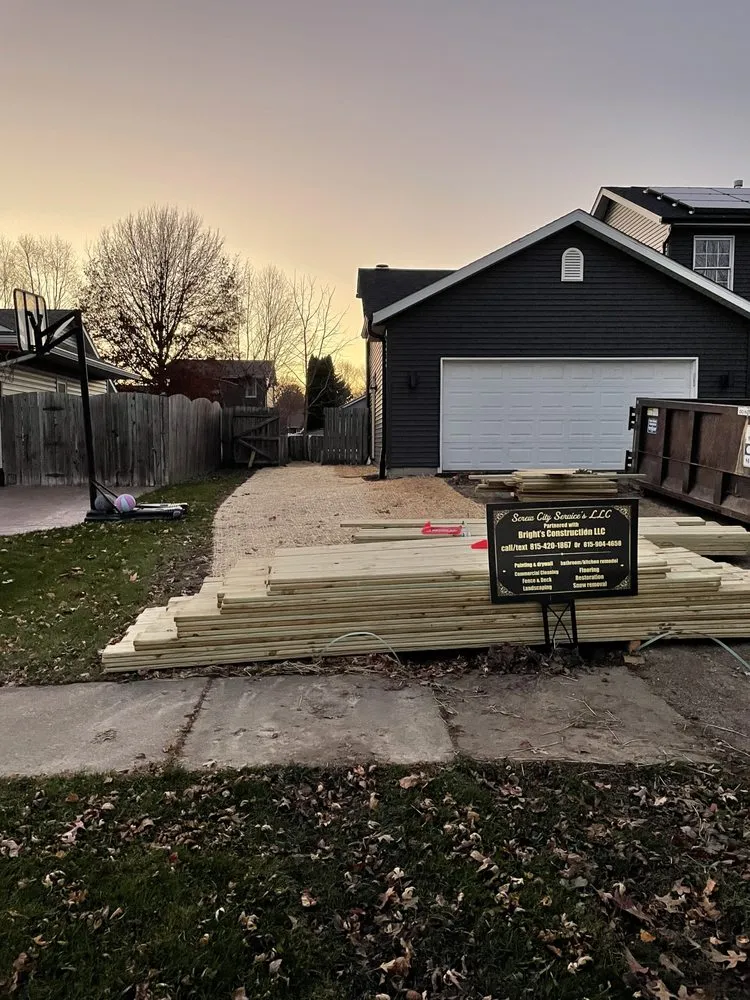 Professional landscaping services near you across Winnebago, IL - Brights Construction