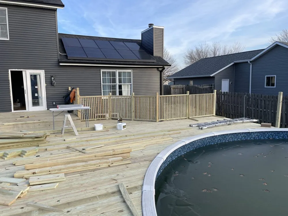 Professional lawn mowing service in Winnebago, IL by Brights Construction