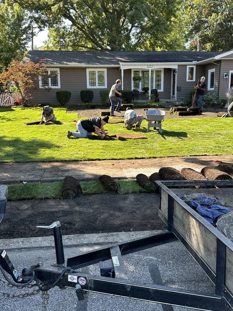 Local landscaping services for residential properties in Rocky River, OH by Brightscape Enterprises