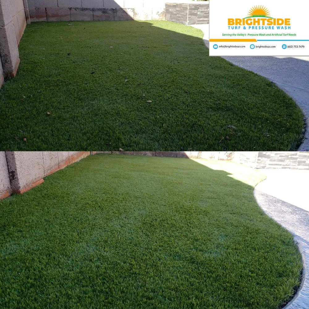 Local lawn care service with custom design across Chandler, AZ - Brightside Turf
