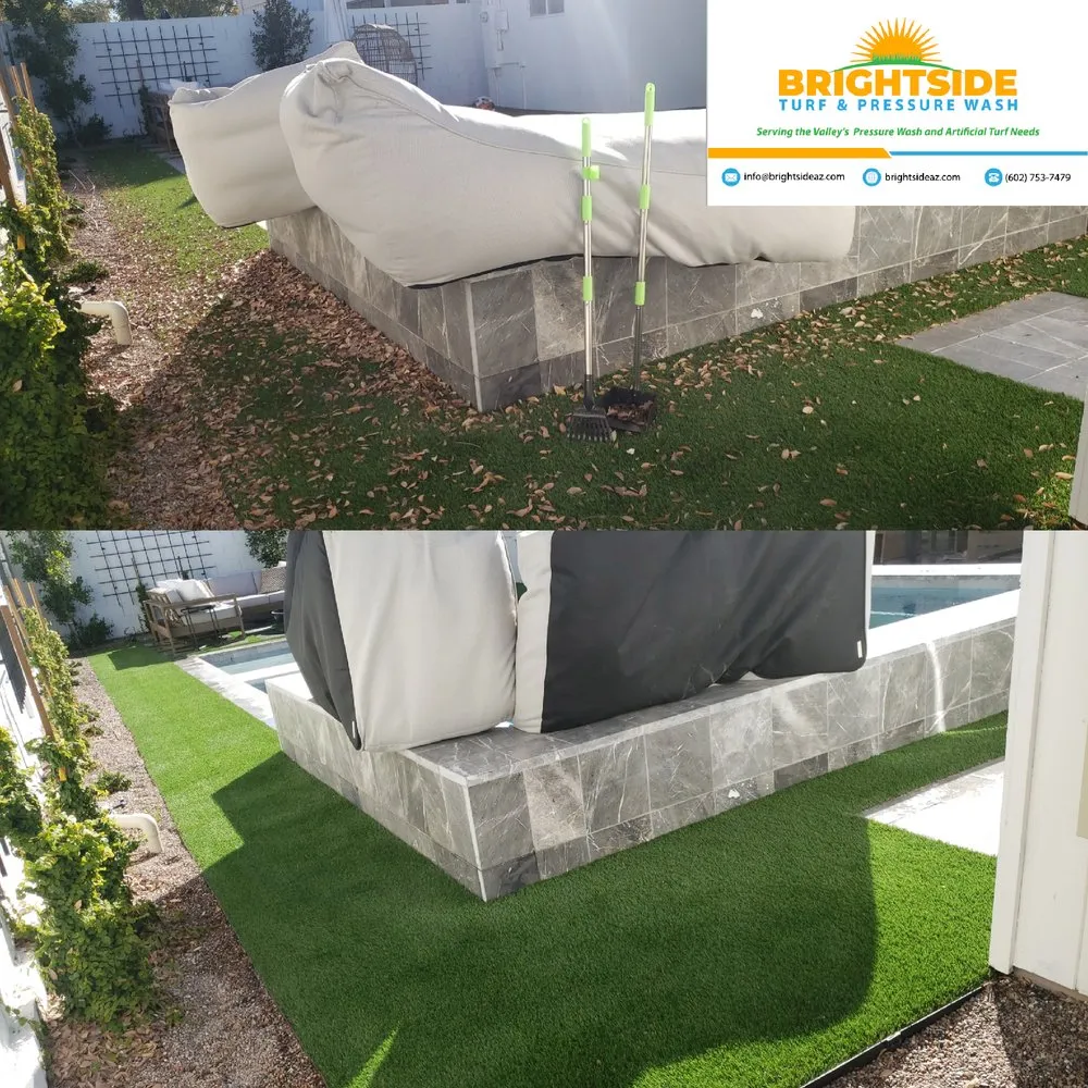 Affordable yard maintenance in Chandler, AZ - Brightside Turf