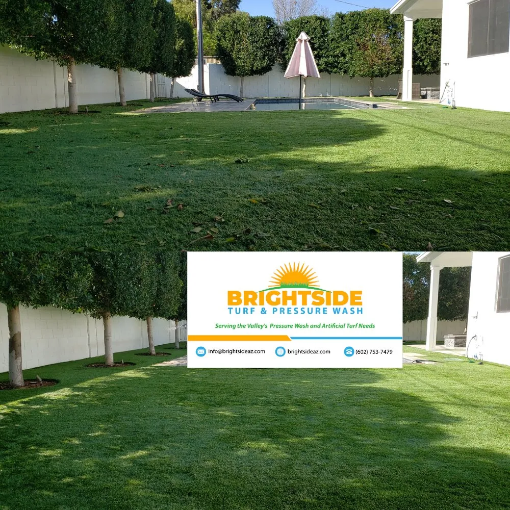 Affordable garden landscaping in Chandler, AZ by Brightside Turf
