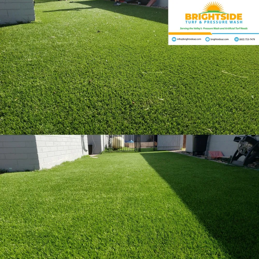 Top-rated garden landscaping for year-round maintenance in Chandler, AZ by Brightside Turf