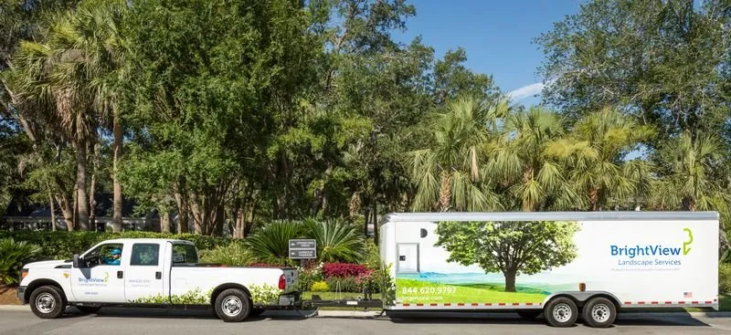 Professional lawn mowing service for year-round maintenance in Blue Bell, PA by BrightView