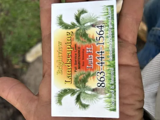 Brightview Landscaping Logo