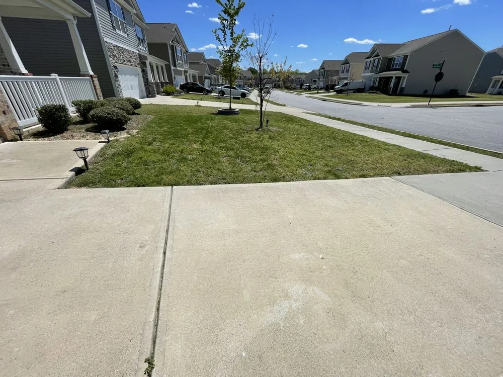 Custom residential landscaping in Wendell, NC by BrightView Lawn Care & Power Washing