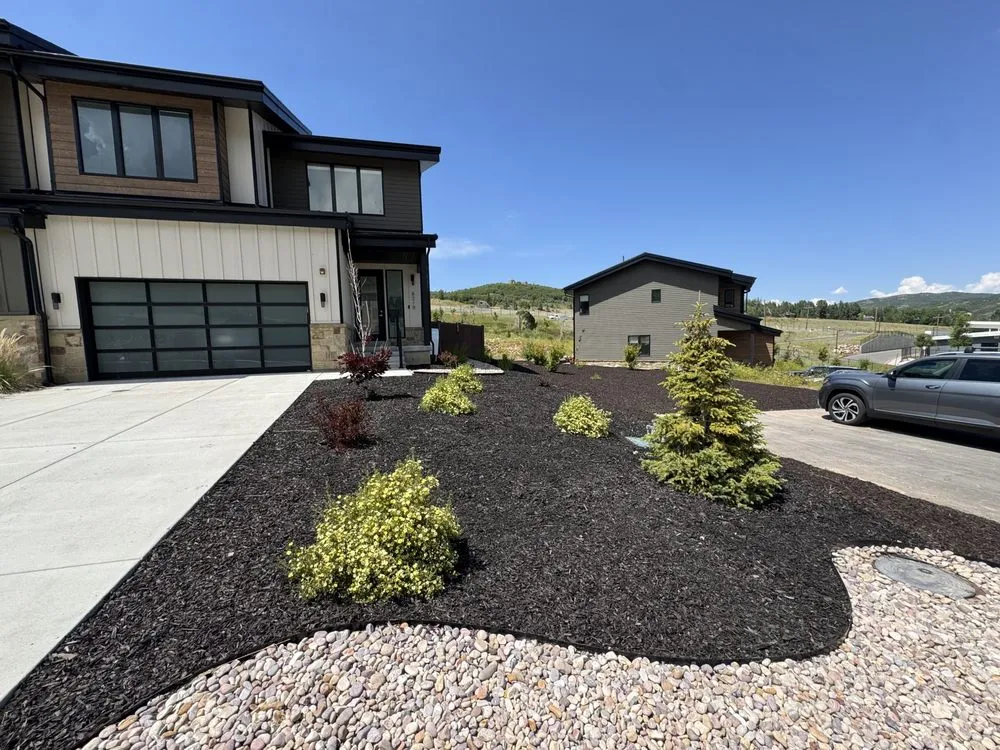 Local outdoor landscaping for year-round maintenance in Salt Lake City, UT by Brightwork Pressure Washing & Lawn