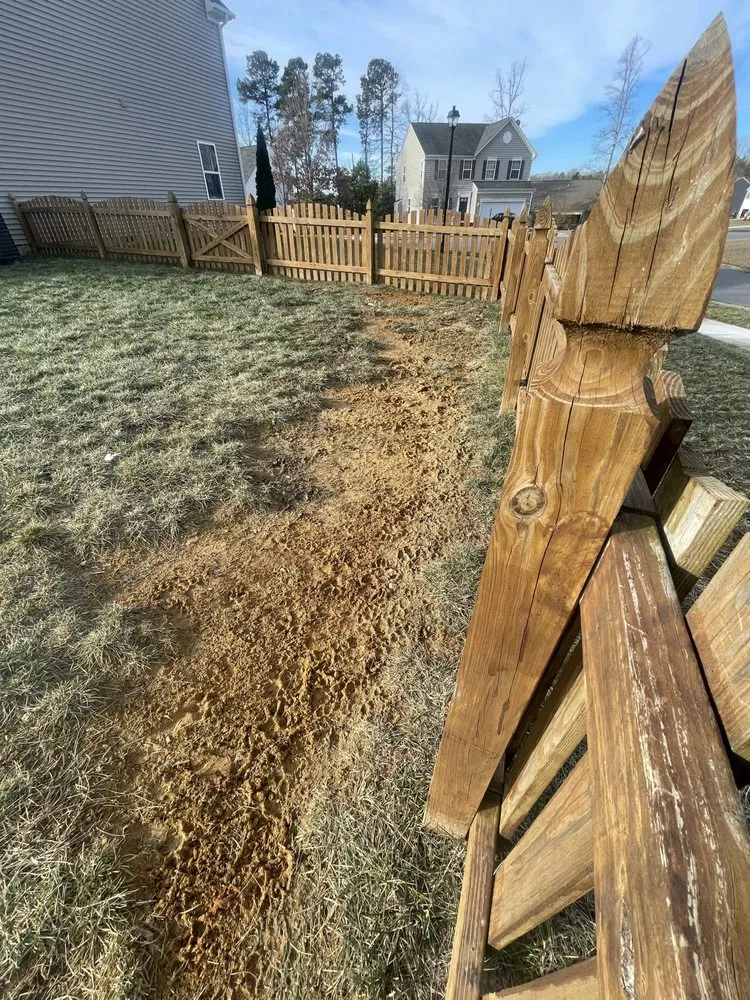 Local landscape installation in New Kent, VA by Brilliant Mind Landscaping