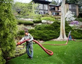 Expert garden landscaping for residential properties in Byron Center, MI by Brink Wood Products