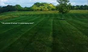 Professional garden landscaping with custom design in Navarre, OH by Brinley's Mowing and Landscaping