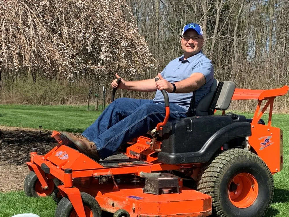 Professional outdoor landscaping in Navarre, OH by Brinley's Mowing and Landscaping