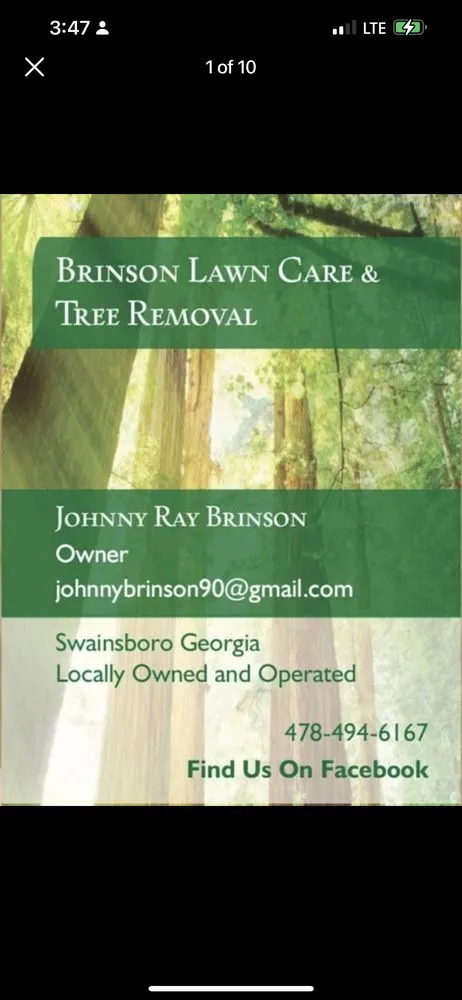 Affordable yard cleanup service in Swainsboro, GA - Brinson’s Lawn Care & Tree Removal