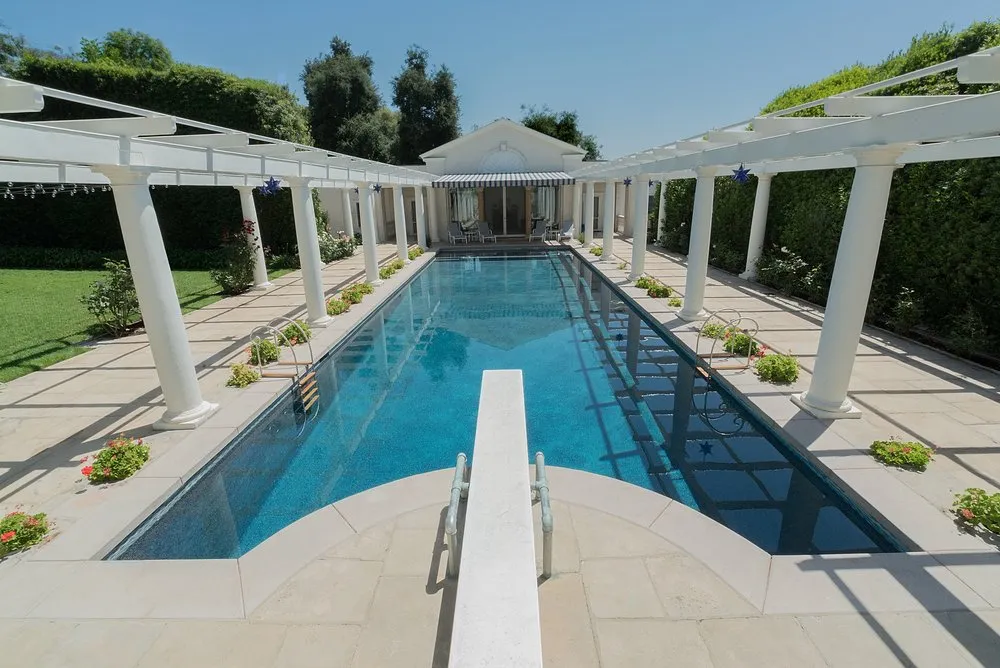 Custom landscape installation in Arcadia, CA by Brison Pools