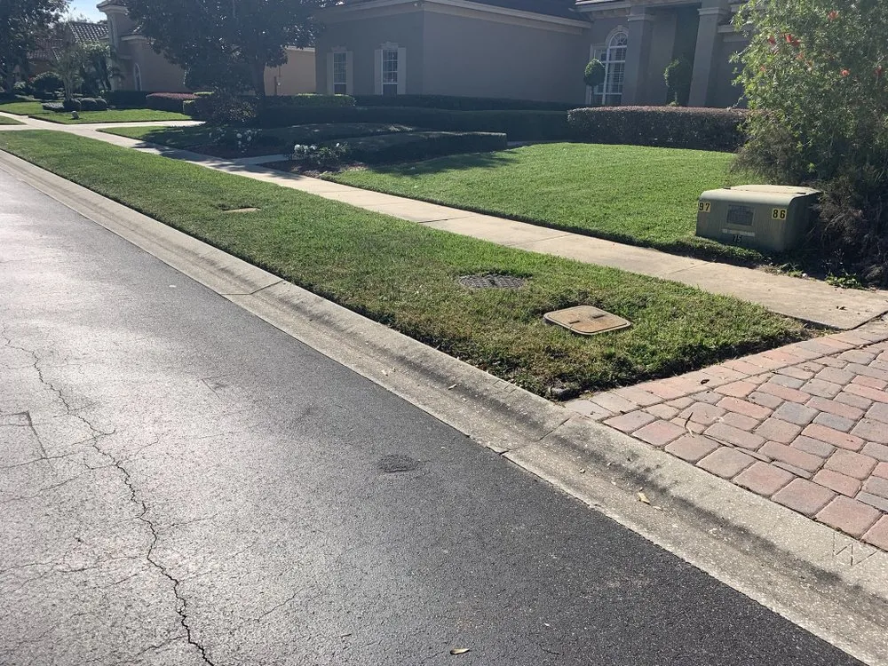 Trusted lawn mowing service near you in Orlando, FL by Britestone Restoration & Powerwash