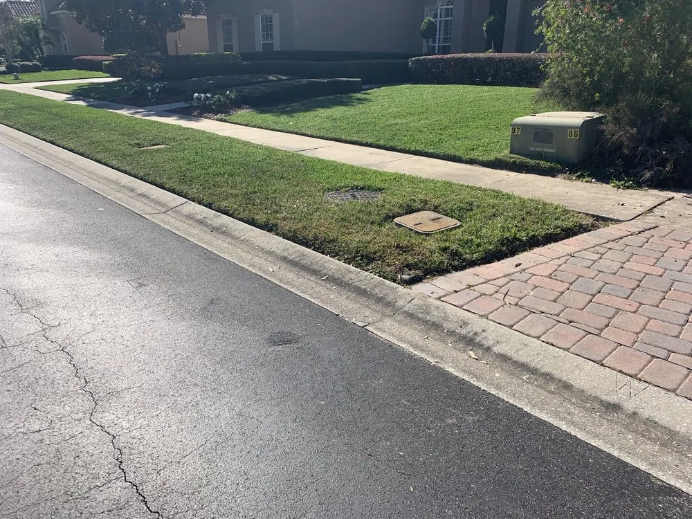 Professional residential landscaping in Orlando, FL by Britestone Restoration & Powerwash