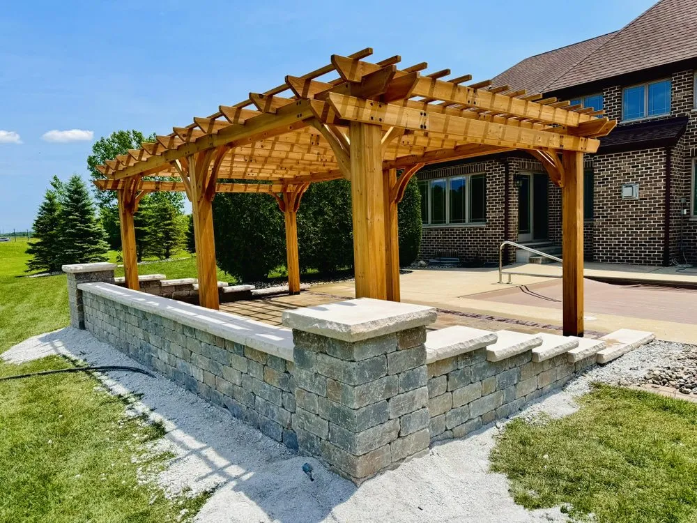 Reliable landscape installation with custom design across Merrillville, IN - BriteView