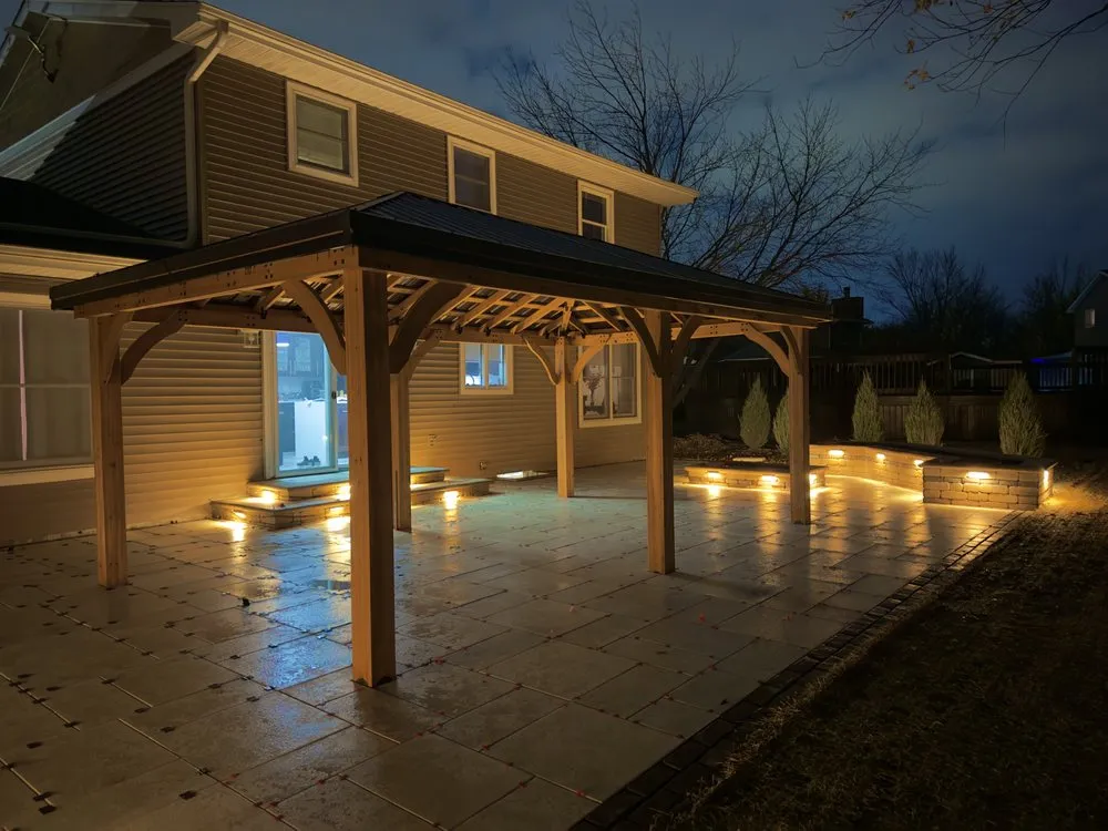 Local yard cleanup service with custom design in Merrillville, IN by BriteView