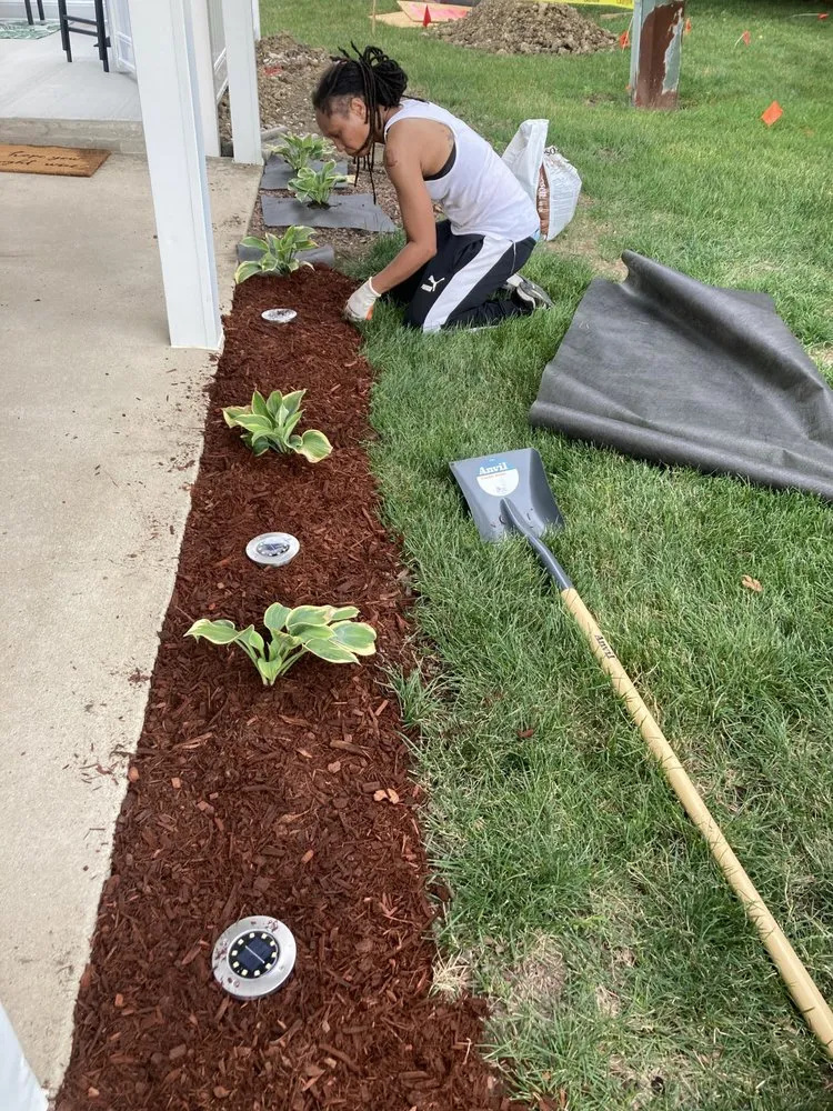 Top-rated landscape installation in South Holland, IL by Britt Getz It Done