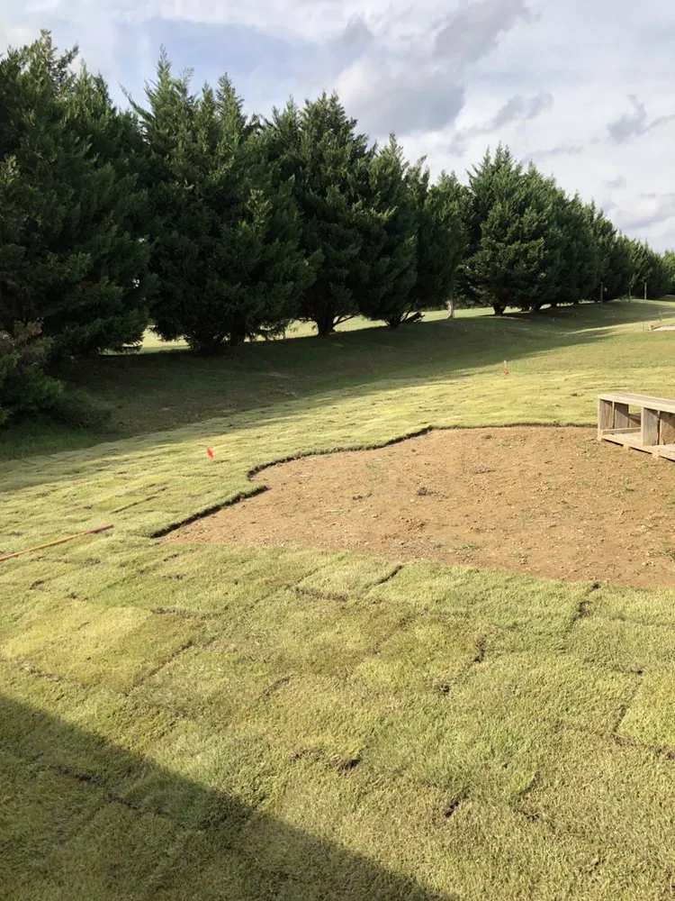 Affordable landscape installation for residential properties in Decatur, AL by Britt Lawncare & Landscaping