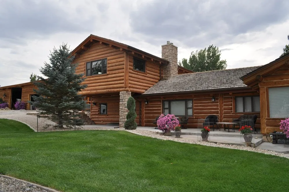 Local landscape installation in Cody, WY by Brittain's Remodel and Custom Homes