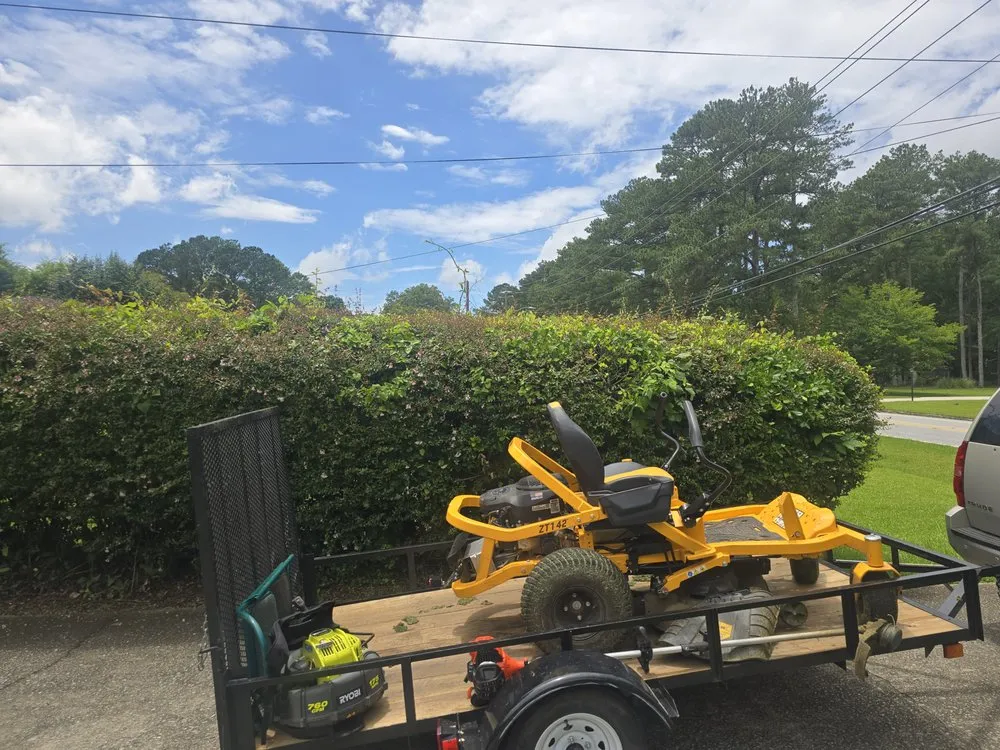 Professional landscaping services in Lithonia, GA by Britton Lawncare