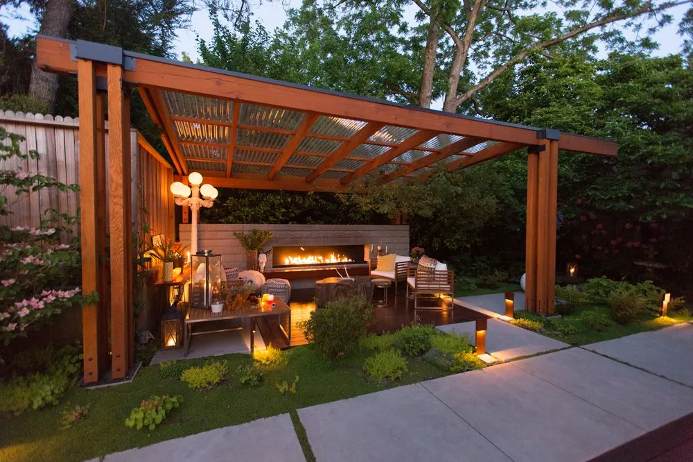 Custom yard cleanup service for outdoor upgrades in Fall City, WA by Britton Shepard Landscapes