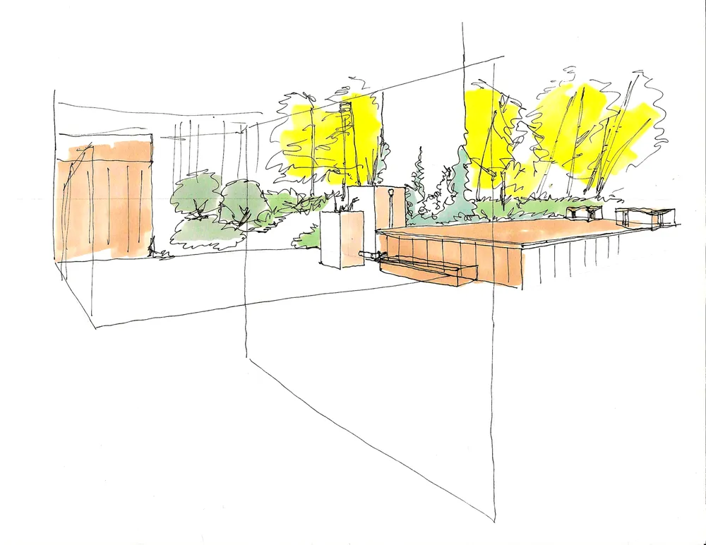 Custom landscape design in Fall City, WA - Britton Shepard Landscapes