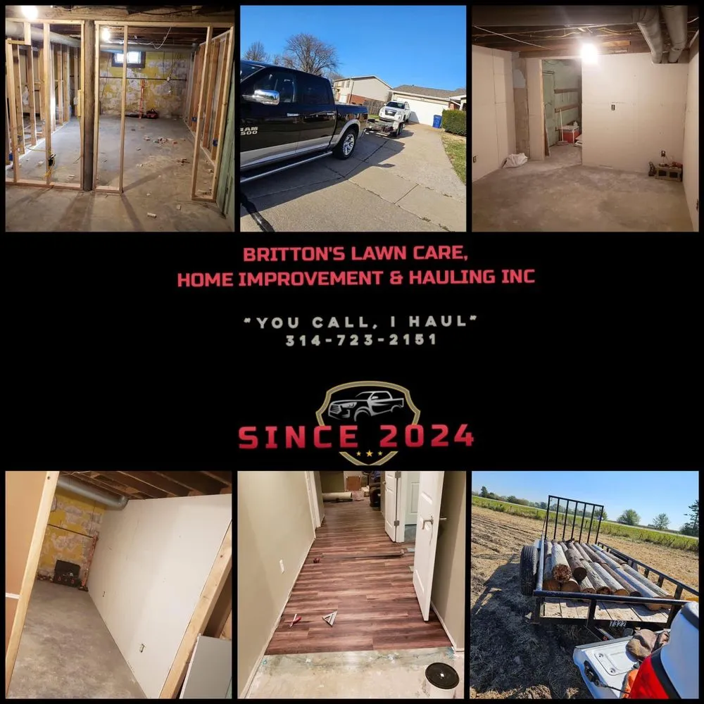 Reliable yard cleanup service in springfield, IL - Britton's Lawncare Home Improvement & Hauling