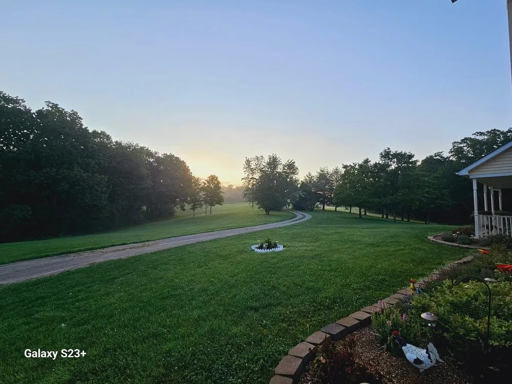 Professional outdoor landscaping in springfield, IL by Britton's Lawncare Home Improvement & Hauling
