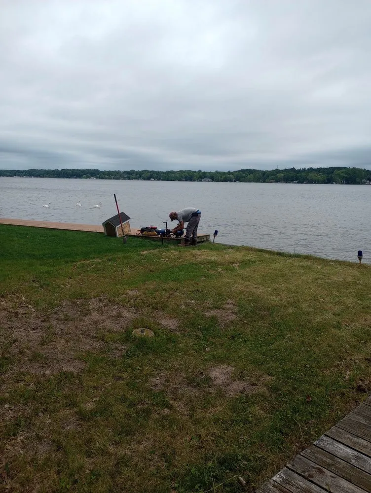 Reliable lawn mowing service for homes across Ludington, MI - Broad Spectrum Services