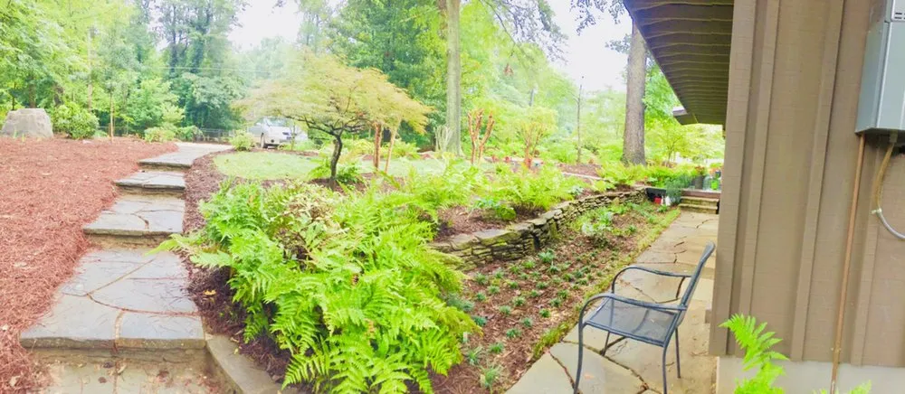 Custom lawn care service in Jonesboro, GA by Broadus Restorations