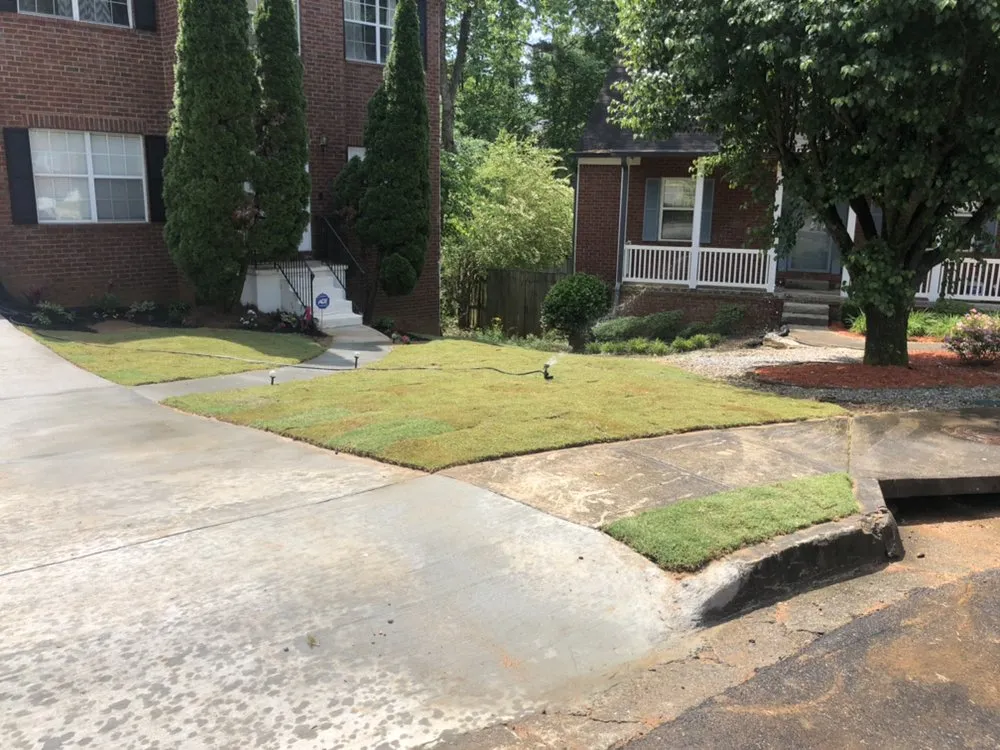 Professional residential landscaping in Jonesboro, GA - Broadus Restorations
