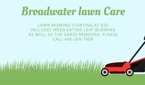 Broadwater Lawn Care Logo