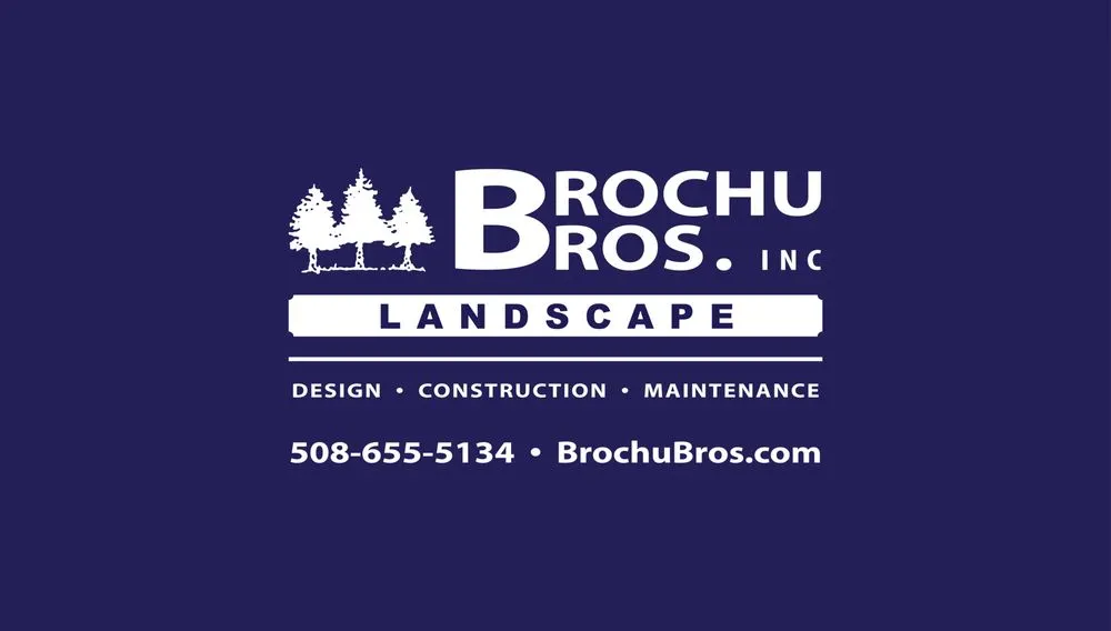 Custom landscape installation in Natick, MA by Brochu Bros