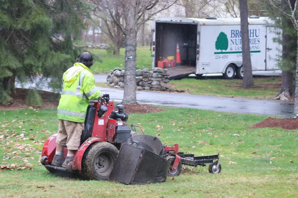 Custom lawn mowing service in Concord, NH - Brochu Nursery and Landscaping