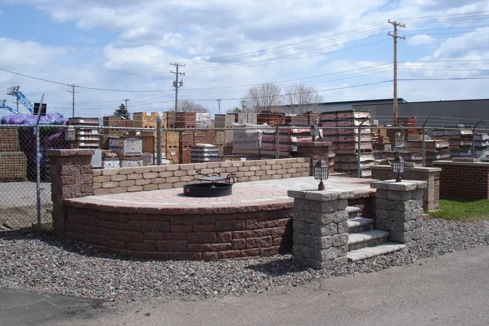 Custom landscape design for outdoor upgrades in Duluth, MN by Brock White Construction Materials