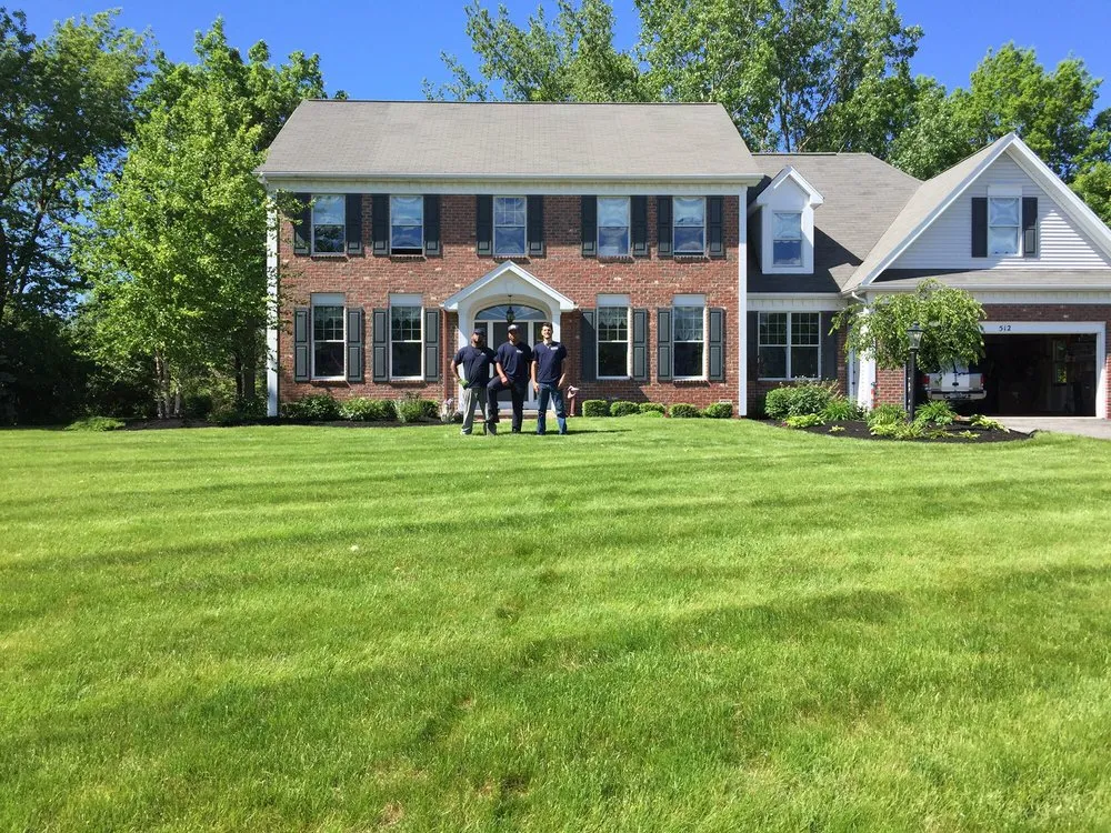 Custom lawn mowing service for homes across Fairport, NY - Brockman Tree & Lawn Care