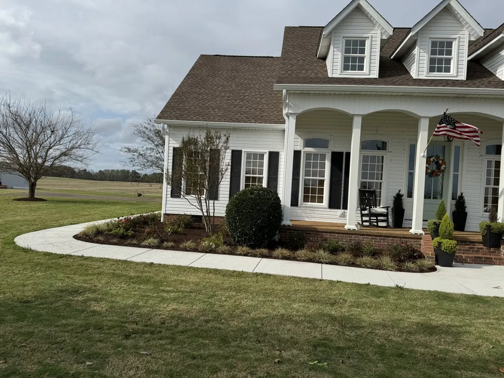 Custom outdoor landscaping for year-round maintenance across Jackson, TN - Brock's Lawn and Landscape