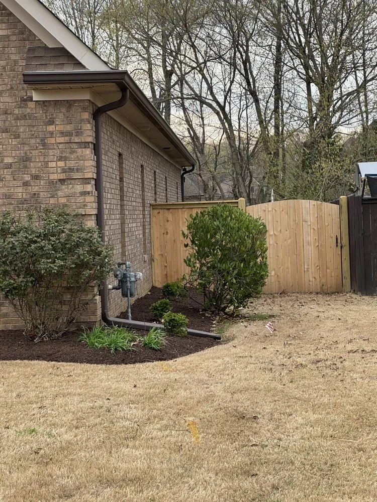 Affordable garden landscaping with custom design in Jackson, TN by Brock's Lawn and Landscape