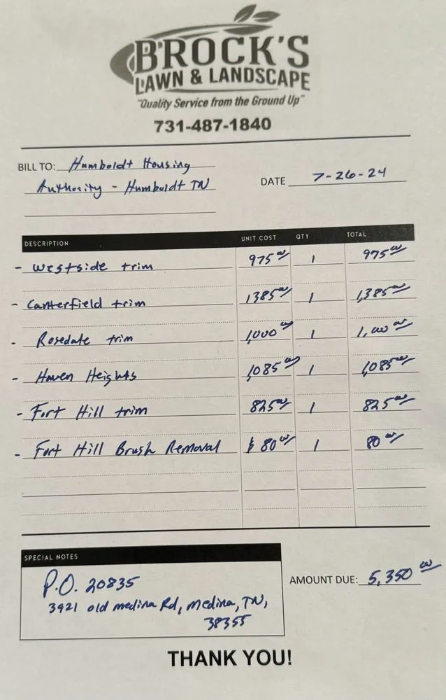 Professional garden landscaping in Jackson, TN by Brock's Lawn and Landscape