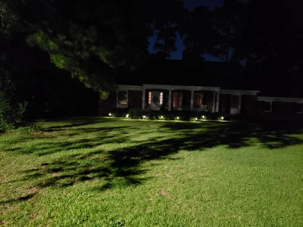 Custom outdoor landscaping for beautiful yards in Selma, NC by Brock's Lawn Care