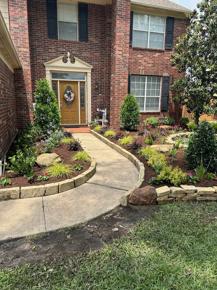 Expert lawn mowing service in Pasadena, TX by Brogdons Landscape and Design