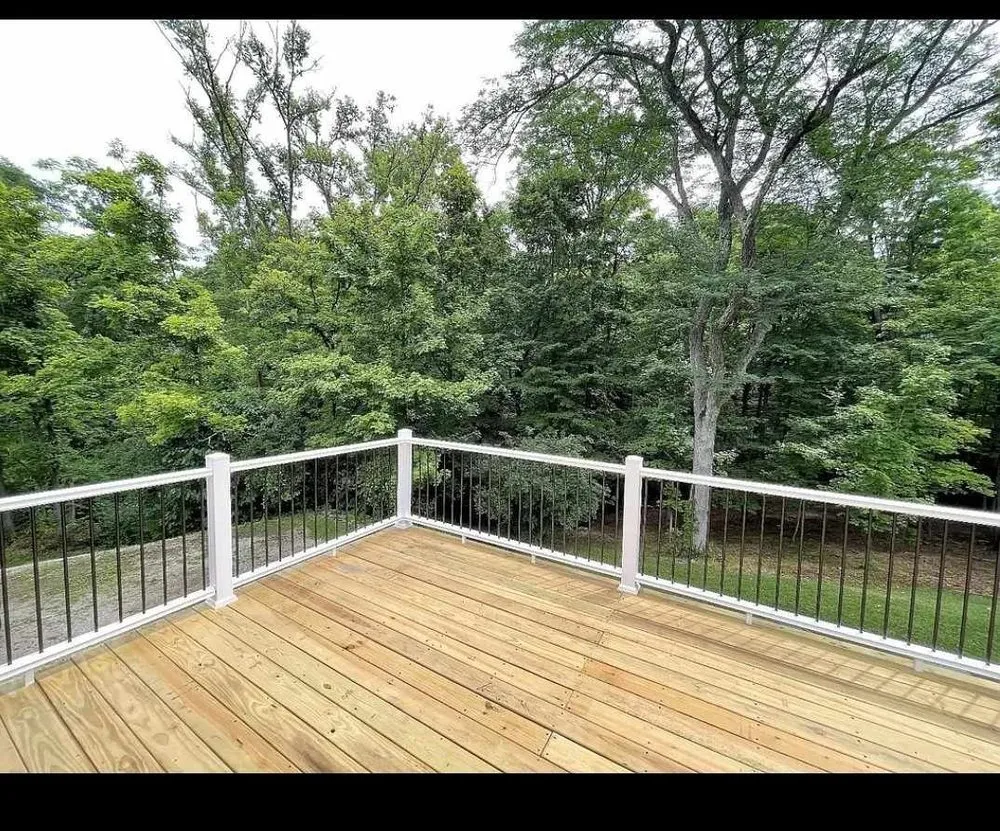 Custom garden landscaping with custom design in Hurricane, WV by Broken Drum Landscaping