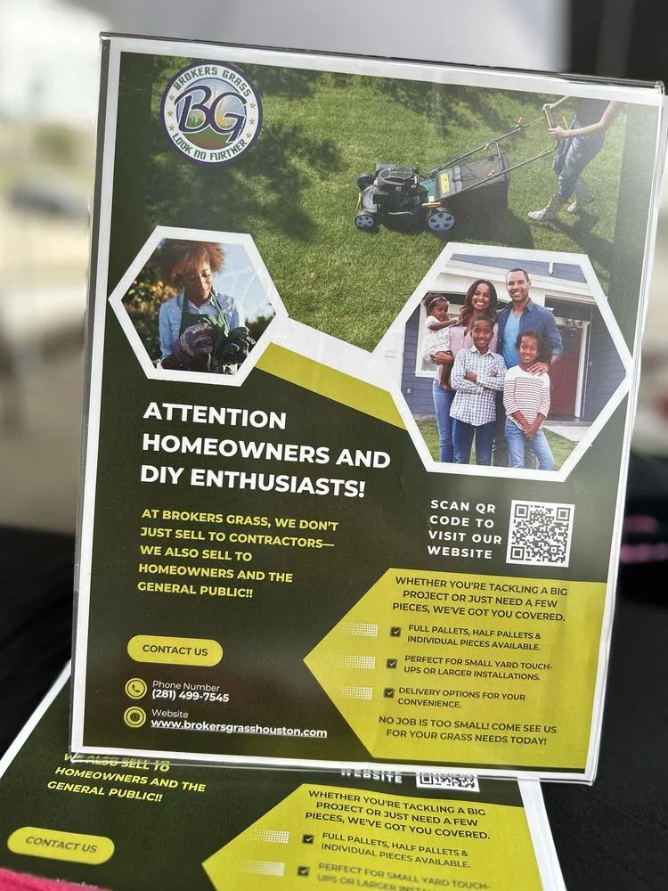 Expert landscape installation experts serving Houston, TX - Brokers Grass