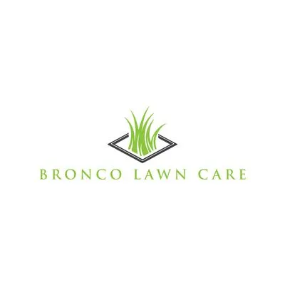 Bronco Lawn Care Logo