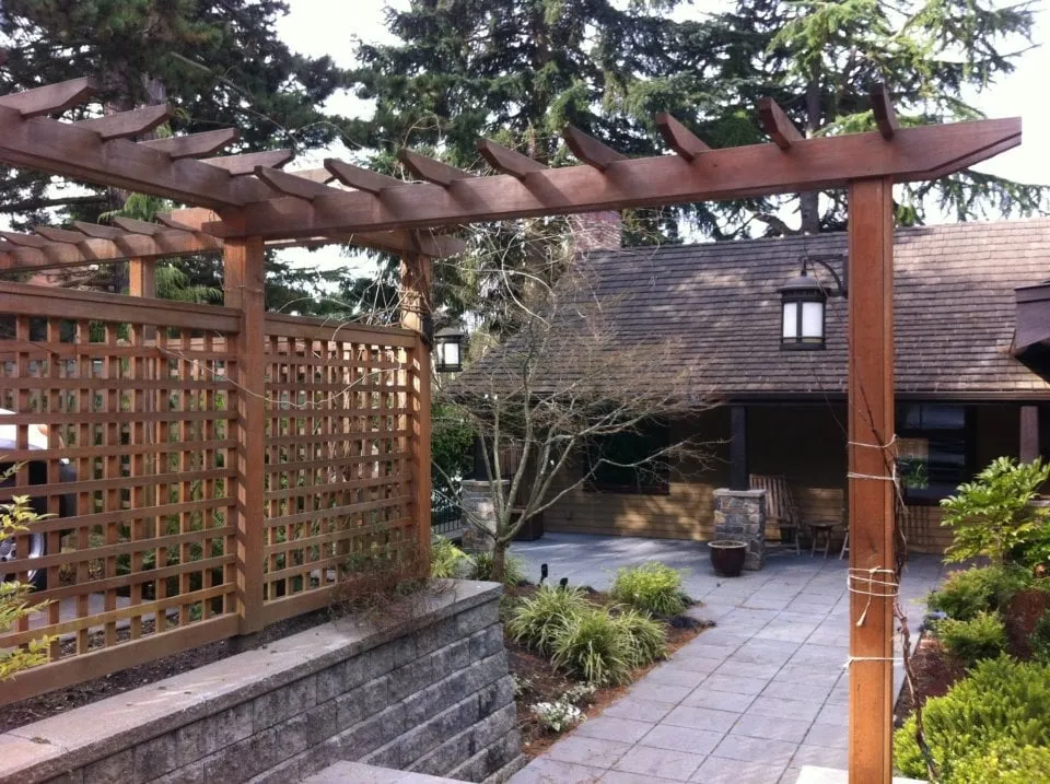 Professional yard cleanup service with custom design across Shoreline, WA - Bronscapes