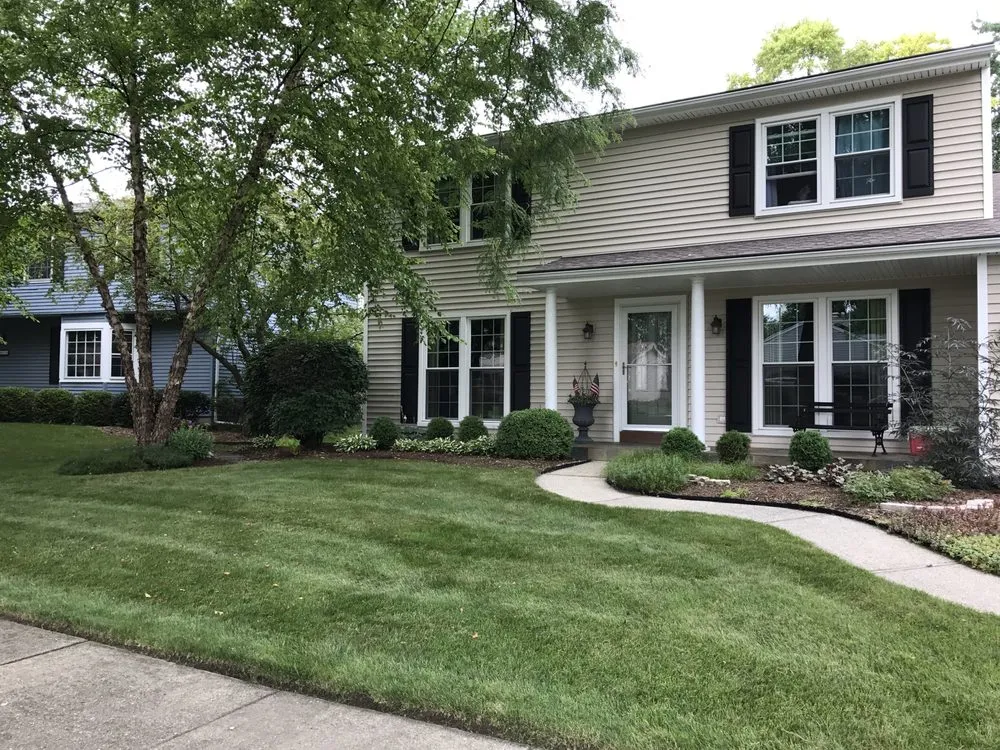 Professional outdoor landscaping in Naperville, IL by Brookdale Landscaping