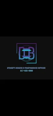 Brooker’s Mowing & Powerwashing Services Logo